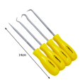 thumbnail image 4 of 4 piezas de reparación de removedor de sellos de aceite herramienta de selección profesional para camiones domésticos vehículos todoterrenos Amarillo kusrkot Extractor de juntas, 4 of 5
