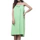 thumbnail image 2 of Camisolas cortas de moda para mujer, cuello redondo, manga corta, color liso, vestido informal para mujer, 2 of 2