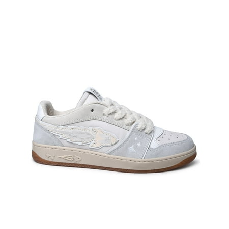

Enterprise Japan Man White Leather Sneakers