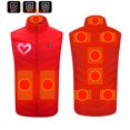 thumbnail image 5 of ZACPNCV Heated Vest for Men And Women Plus Size Heated Coat 9 Heating Heated Jacket Winter Heating Coat Red, 5 of 5
