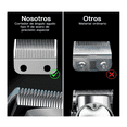 thumbnail image 3 of Kit De Cortapelos Profesional Hombres Recortador Pelo Barba  Malubero Plata, 3 of 4