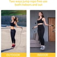 thumbnail image 5 of SHENMO Cordless Digital Jump Rope - Tangle Free Adjustable Rope and Non-Slip Handle with Weighted Jump Ropes for Fitness, Exercise Skipping Ropes for Kids Adults, 5 of 5