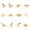 A, variant on Arts & Crafts 12Pcs Dinosaur Skeletons Assorted Dinosaur Skeleton Toy Figures Dino Bones for Educational Science Play and Dino Sand Party Decorations