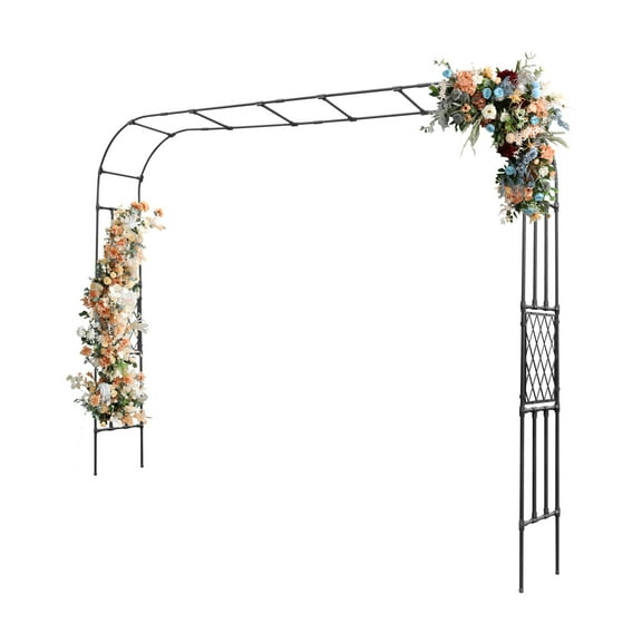 Garden Arch Trellis, Garden Trellis for Climbing Plants, Outdoor Garden Arch for Lawn