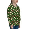 thumbnail image 3 of Lsque Gnomes In Caps Patten Youth Hoodie Sweatshirt Pullover with Kangaroo Pocket Boys and Girls Hoodie Warm Hoodie for Kids-Large, 3 of 6