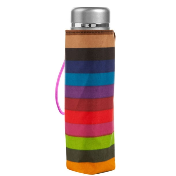 Totes Micro Mini Manual Compact Umbrella, NeverWet technology, Colorful