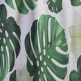 thumbnail image 4 of Designart 'Tropical Foliage Mood I' Floral Green Sheer Curtain Panel, 4 of 5