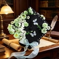 thumbnail image 7 of DIY Graduation Cap Decoration Accessory Kit, Includes Blue Faux Flowers, Alphabet for 2026 Grad Hats Decor, Graduation Party Supplies Green, 7 of 7