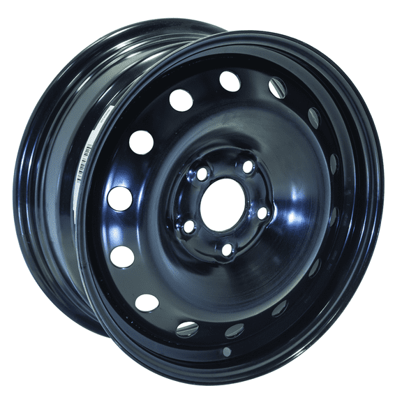 16x6.5 RTX Black Steel Wheel 5x112 (50mm)