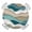 Teal Brown, variant on Funny Zebras Round Tablecloth for 45-54 Inch Tables,Fitted Table Cover with Elastic Edge,Cute Art Fun Lovely Animals on Toilets Waterproof Outdoor Table Cloth Protector for Patio Garden Dinner Picnic