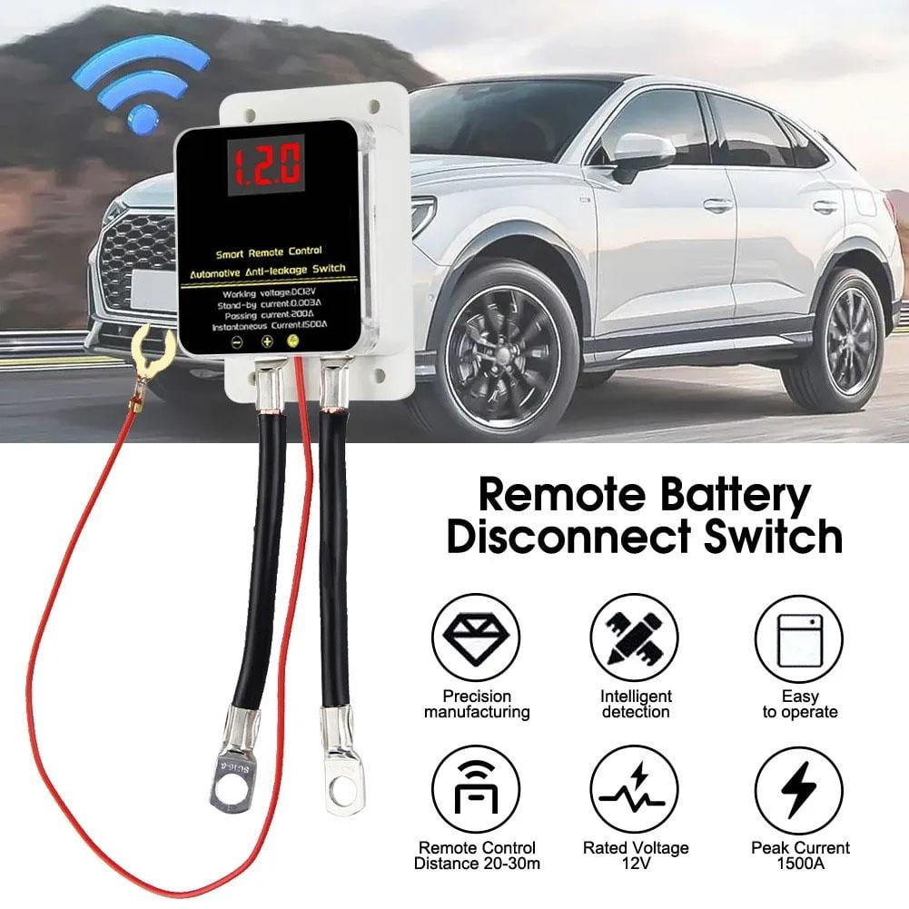 Car Battery Disconnect Cut Off Isolator Master Switch Control 2 WirelAUSELLER