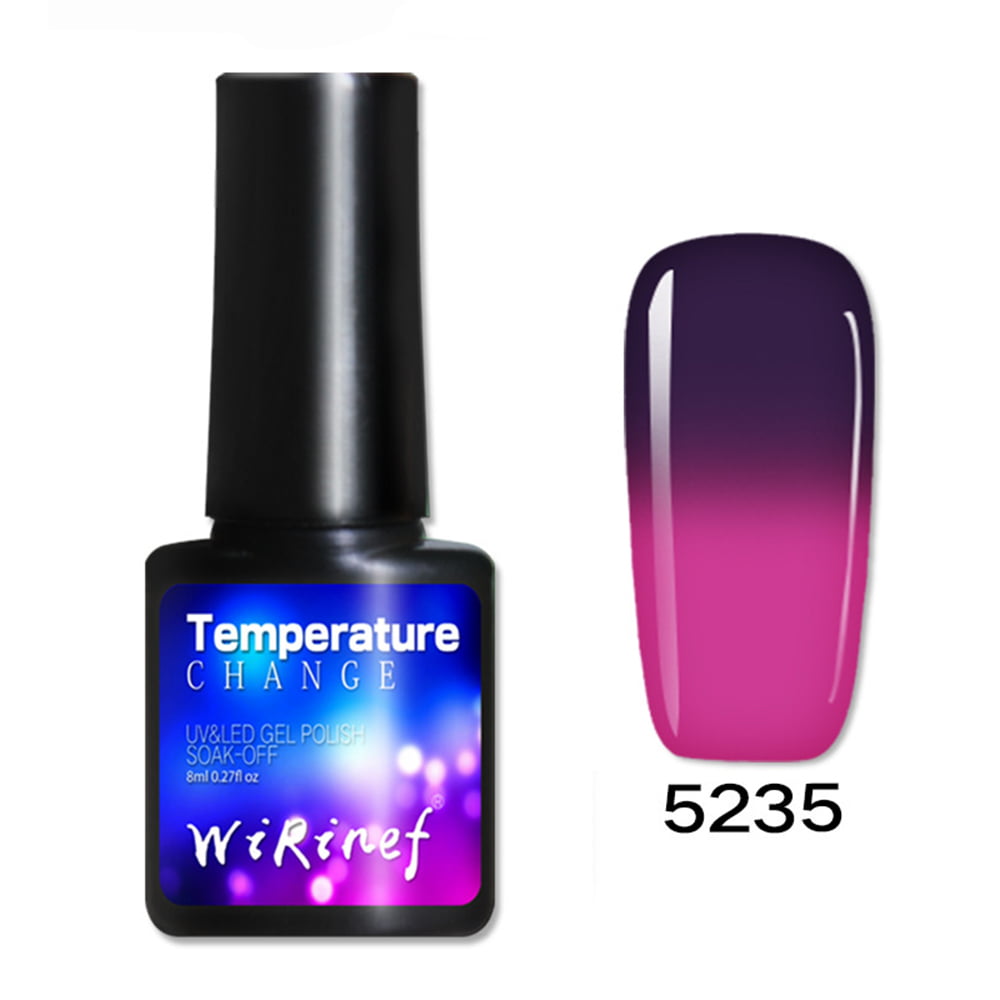WiRinef Thermo Chameleon Temperature Change Color Gel Nail Polish Hot ...