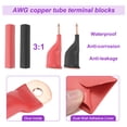 thumbnail image 5 of 12 Pcs 6 AWG - 5/16" Tinned Copper Cable Lugs, Battery Cable End with 12pcs Heat Shrink, 5 of 7