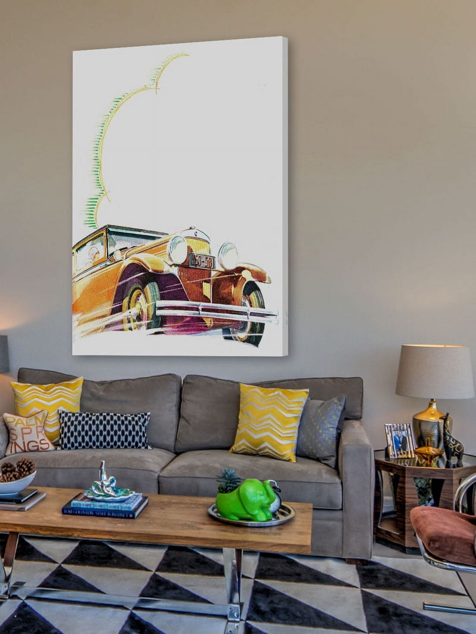 Marmont Hill "Vintage 15058" Painting Print on Canvas