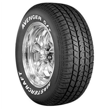 Mastercraft Avenger G/T P225/70R15 100T WL (2 Tires) Fits: 2005 Ford Escape XLT, 2000 Jeep Wrangler Sahara