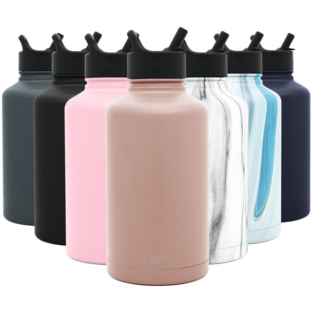 Simple Modern 64 oz Summit Water Bottle with Straw Lid Hydro Vacuum