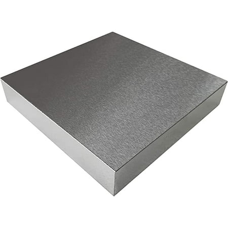 

HimaPro Steel Bench Block 4 x4 Flat Anvil Jewelers Tool Metal Bench Block for Jewelry and Stamping (4 x4 x3/4 )