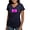 Navy, variant on CafePress - Cat Herder 2 Fusia Web Png - Women's V-Neck Dark T-Shirt