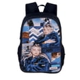 thumbnail image 1 of Billie Eilish Surrounding Teenage Adult Student Men And Women Backpack Rucksack-sebneei, 1 of 4