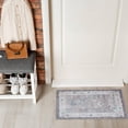 thumbnail image 7 of GLN Rugs Idyma - Indoor, Machine Washable Area Rug 2'x3' Cream/Gray Home Carpet, 7 of 7
