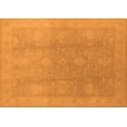 thumbnail image 1 of Ahgly Company Indoor Rectangle Oriental Orange Industrial Area Rugs, 7' x 10', 1 of 4