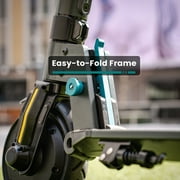 GOTRAX G2Plus Foldable Electric Scooter for Adult Teens Age of 8+ with 6 Tires, 200W 12mph, Gray
