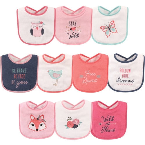 10 pack baby bibs