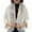 Beige, variant on Winter Scarves Women Imitation Collar Fringed Hem Cardigan Shawl Wraps Outdoor Elegant Knitted Capes Cloak