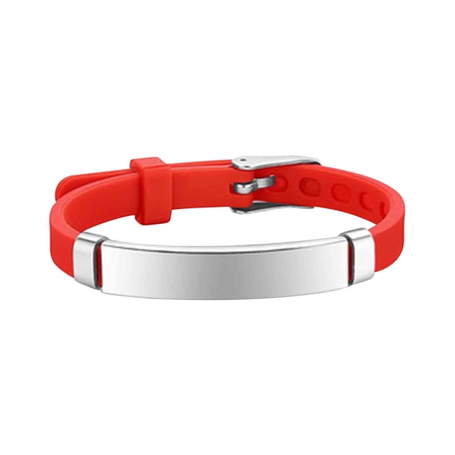 Multi-Color Titanium Steel Luminous ID Bracelet for Children to Avoid Getting Lost
