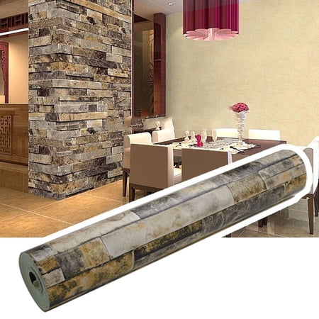 Brick Wallpaper, Textured, Removable and Waterproof for ...