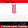thumbnail image 2 of Gildan Women’s Tank Top, Cotton Workout Sleeveless Shirts Mix Color Pack of 6 Summer Undershirts, S, 2 of 5