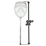 Warrior Junior Recreational Aluminum Lacrosse Goalie Stick - All New Silver and White - 32 x 10