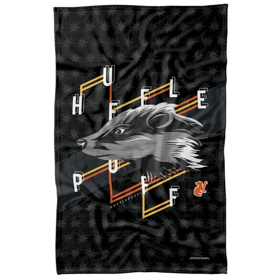 Harry Potter Blanket, 36"x58" Harry Potter Neo Industries Hufflepuff Fleece Blanket