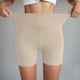 thumbnail image 3 of Gibobby Ropa interior mujer algodón Pantalones cortos seda hielo para mujer Leggings antivuelco con bolsillo lateral （Beige， 3XL), 3 of 5