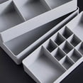 thumbnail image 3 of OnDisplay Deluxe Makeup/Cosmetic/Jewelry Organizer - Stacking Divided Tray Organization, 3 of 7