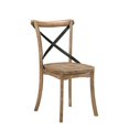 thumbnail image 2 of Acme Furniture Kendric Side Chairs, Rustic Oak (Set of 2), 2 of 3