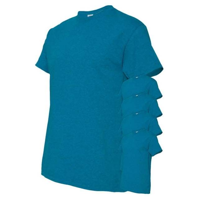 Gildan Men's Heavy Cotton T-Shirt - G500 (Pack Of 5)