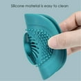 thumbnail image 5 of Sink Drain Filter - 4" Silicone Non-Clogging Hair Catcher for Kitchen and Bathroom, Deodorant Stopper for Shower and Bathtub Drains, 5 of 6