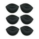 thumbnail image 4 of Almohadillas para sujetador de mujer, insertos extraíbles y ligeros, 3 pares, relleno para bikini Negro, 4 of 9