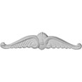 thumbnail image 1 of Ekena Millwork ONL08X01X01WI 8.12 In. W X 1.75 In. H X .62 In. P Architectural accent - Wings Center Onlay, 1 of 1