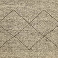 thumbnail image 1 of Ahgly Company Machine Washable Indoor Square Abstract Gold Area Rugs, 8' Square, 1 of 7