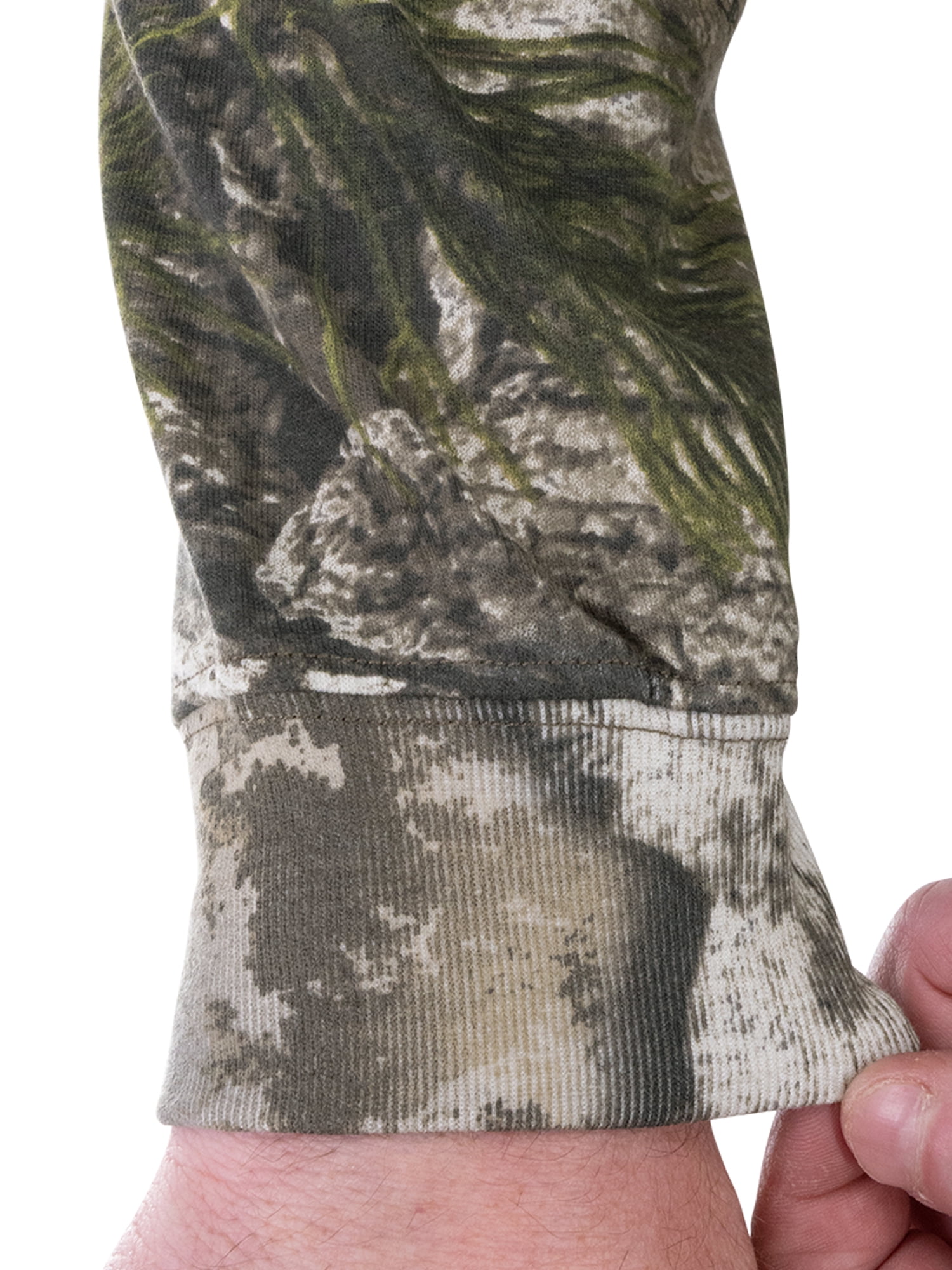 BoneCollector Camo Cotton CVC LS Tee, S-3XL