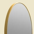 thumbnail image 3 of Lumioca Arch Floor & Full Length Gold Framed Wall Mirror Right Angle 71"×32", 3 of 5