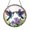 Acrylic 3.5 Inch, variant on Hummingbirds with Lavender Stained Glass Window Suncatcher, Nature Inspired Floral Decor, Vibrant Home Accent, Perfect Gift for Bird Lovers