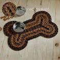 thumbnail image 5 of Accent Rug Black  Tan Indoor/Outdoor Bone Shape Floor Mat, 5 of 10