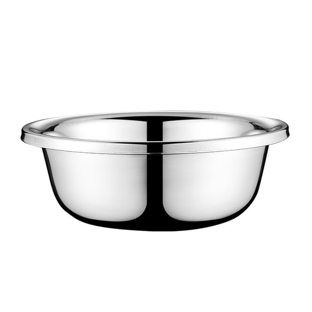 Graflsoa Stainless Steel Mixing Bowl Set - Multi-Purpose Kitchen Basin for Washing, Mixing & Serving (30cm, 36cm, 40cm) - Durable 410SS Material