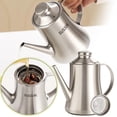 thumbnail image 1 of Creatine Food Grade Thickened 316 Stainless Steel Dispenser—Non Dripping Home Kitchen Strainer Storage Container With Large Capacity For Soy 950ml, 1 of 9