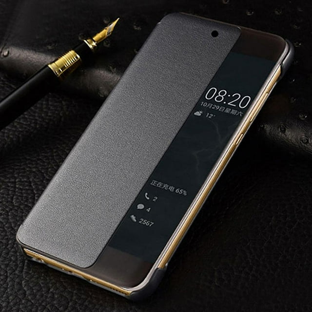 JFBUJC Apply To Smart View Case For Huawei P30 Pro P30pro P30lite Auto Sleep Wake Up Flip Cover Phone Cases For Huawei P30 Lite Fundas Capa Mobile Phone Case