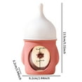 thumbnail image 1 of Botella de alimentación de mascotas, botella de alimentación de mascotas, botella de enfermería anti -recesionante reutilizable portátil, 80 ml para Rosa, 1 of 8