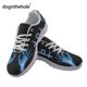 thumbnail image 1 of Doginthehole X-ray Design - Zapatos de enfermería para mujer, zapatillas informales con cordones, zapatos planos de malla con estampado de esqueleto a la moda, 1 of 6